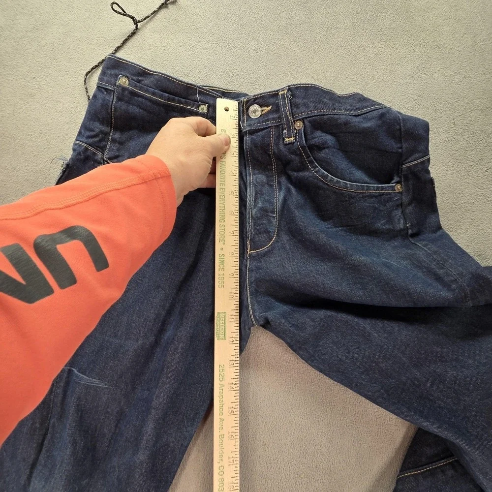 VTG Levis‎ Engineered Jeans Mens Blue Dark Wash Relaxed Twisted Fits 31x28